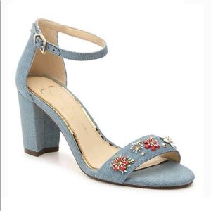 Jessica Simpson Moreeno Denim Sandals